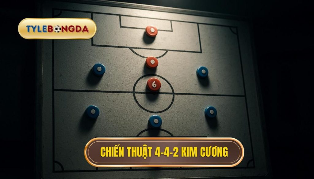 Chiến thuật 4-4-2 kim cương